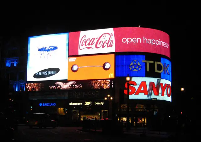 Piccadilly Circus marketing advertising paid surveys