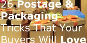 cardboard boxes postage packaging shipping delivery eCommerce online selling tips tricks